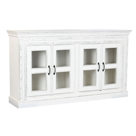 Sideboard Home ESPRIT White Crystal Mango wood 180 x 40 x 100 cm