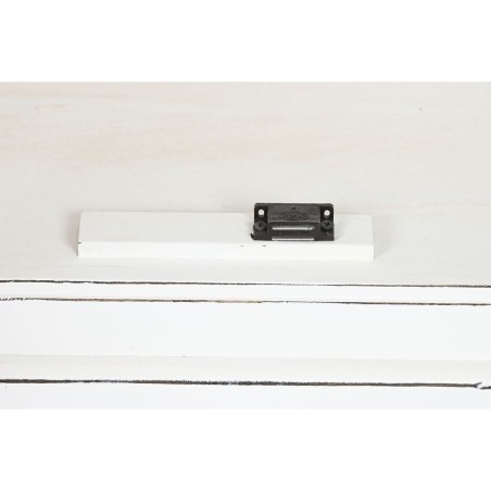 Aparador Home ESPRIT Blanco Cristal Madera de mango 180 x 40 x 100 cm