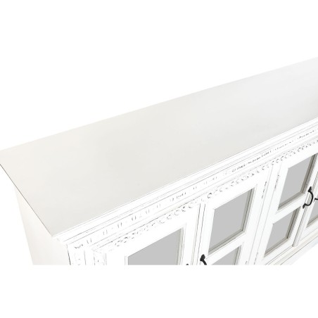 Sideboard Home ESPRIT White Crystal Mango wood 180 x 40 x 100 cm