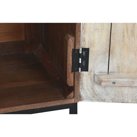 Anrichte Home ESPRIT Weiß Metall Mango-Holz 180 x 40 x 85 cm