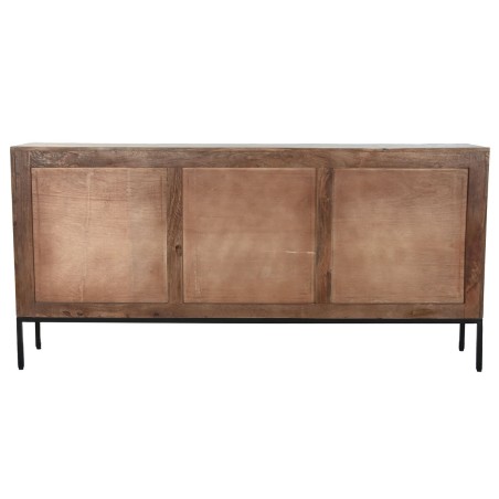 Aparador Home ESPRIT Blanco Metal Madera de mango 180 x 40 x 85 cm