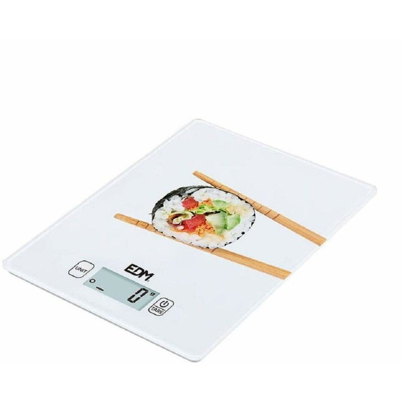 balance de cuisine EDM Blanc 5 kg (14...