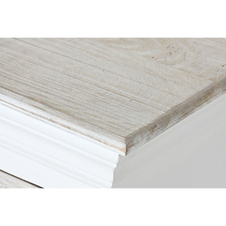 Cassettiera Home ESPRIT Bianco Consumato 115 x 40 x 80 cm