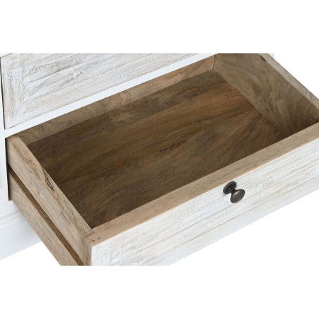 Cassettiera Home ESPRIT Bianco Consumato 115 x 40 x 80 cm