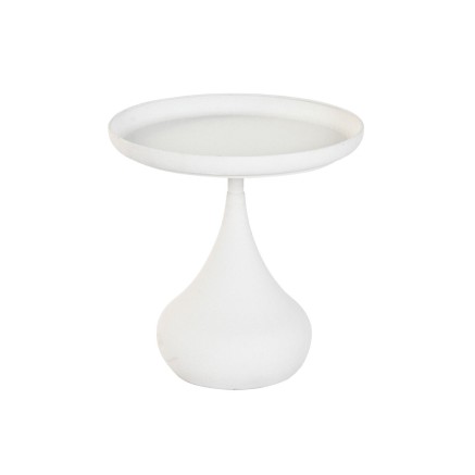 Mesa auxiliar Home ESPRIT Gris claro 51 x 51 x 51 cm