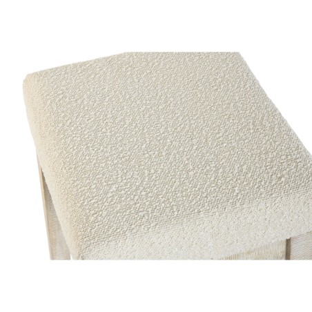 Tisch-Set mit Stühlen Home ESPRIT Weiß natürlich 112 x 40 x 96 cm