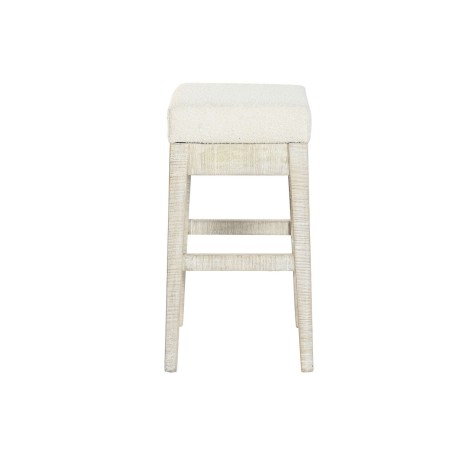 Conjunto de Mesa con Sillas Home ESPRIT Blanco Natural 112 x 40 x 96 c