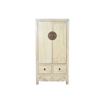 Armoire Home ESPRIT Bicolore Métal Sapin 88 x 52 x 180 cm 2