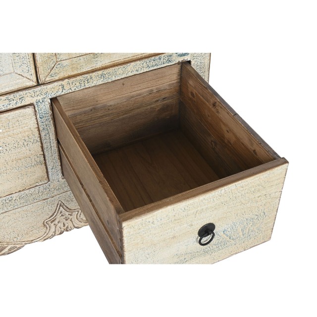 Armadio Home ESPRIT Bicolore Metallo Abete 88 x 52 x 180 cm