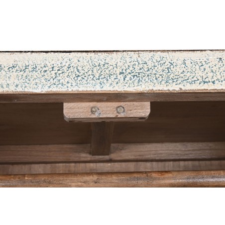 Cupboard Home ESPRIT Bicoloured Metal Fir 88 x 52 x 180 cm