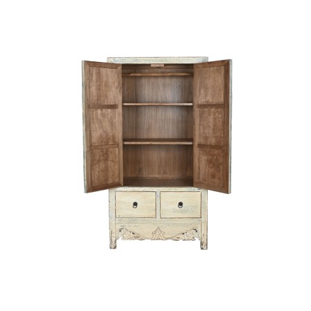 Armadio Home ESPRIT Bicolore Metallo Abete 88 x 52 x 180 cm