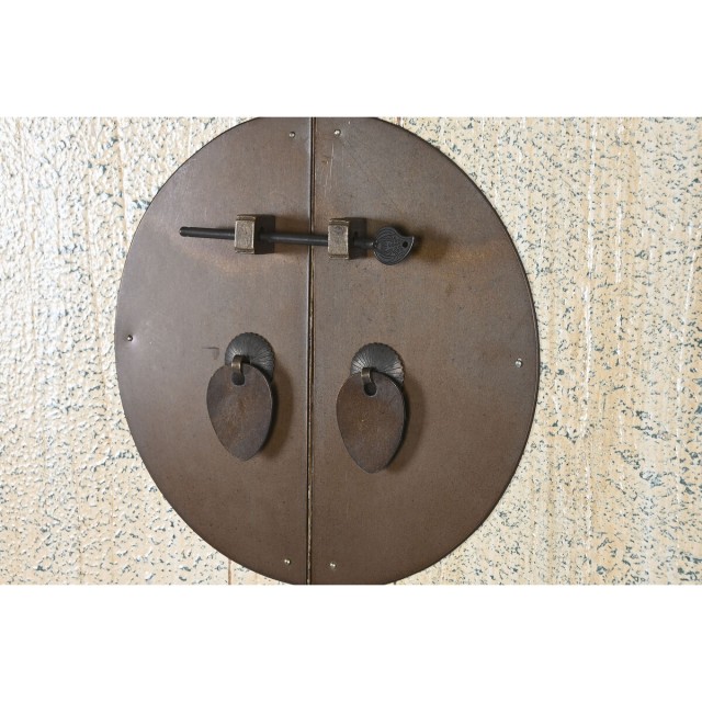 Cupboard Home ESPRIT Bicoloured Metal Fir 88 x 52 x 180 cm