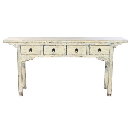 Meuble d'Entrée Home ESPRIT Blanc Bicolore 178 x 38 x 85 cm 2