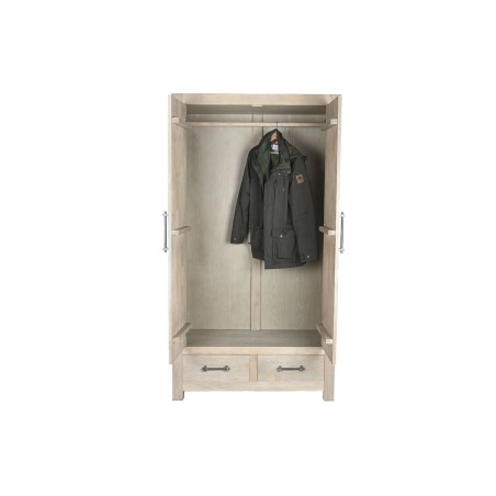 Armario Home ESPRIT Natural Madera 108 x 55 x 200 cm