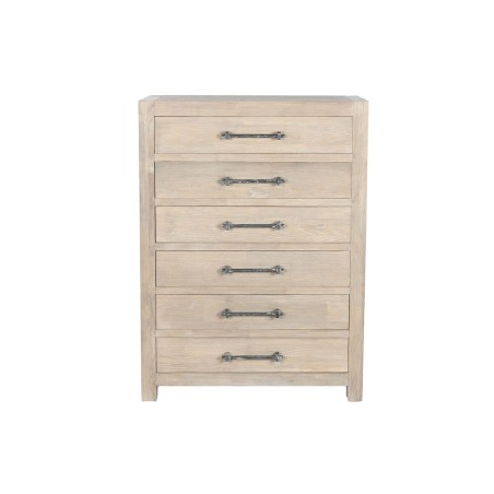 Caisson à Tiroirs Home ESPRIT Naturel Romantique 88 x 40 x 122 cm