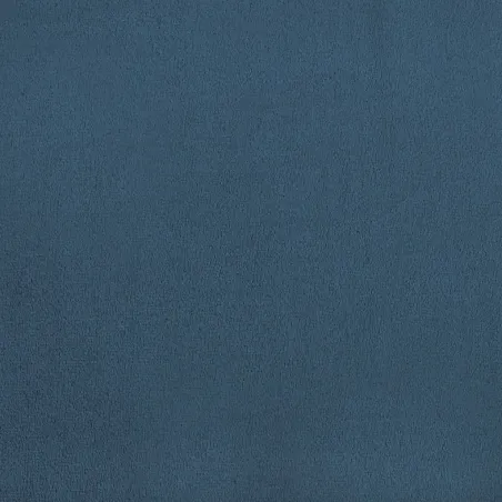 Chaises à manger lot de 2 Bleu Velours