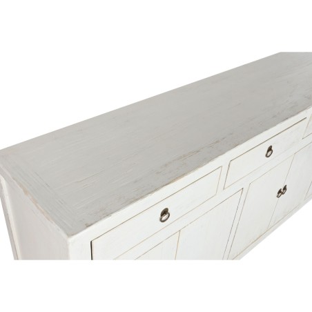 Aparador Home ESPRIT Blanco Madera de olmo 220 x 42 x 85 cm