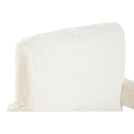 Butaca Home ESPRIT Blanco Madera 54 x 64 x 86 cm