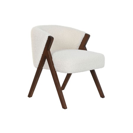 Esszimmerstuhl Home ESPRIT Polyester Holz 58 x 58 x 70 cm