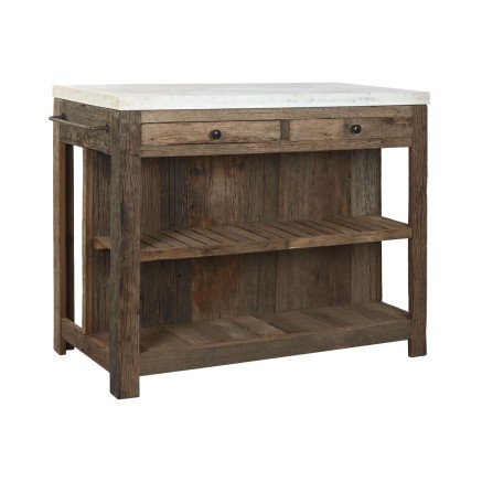 Mobile da cucina Home ESPRIT Bianco Naturale 120 x 60 x 97 cm 131 x 61