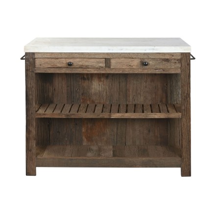 Mueble de cocina Home ESPRIT Blanco Natural 120 x 60 x 97 cm 131 x 61, 2