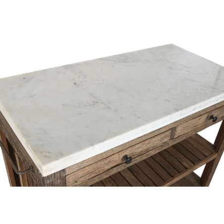 Mobile da cucina Home ESPRIT Bianco Naturale 120 x 60 x 97 cm 131 x 61