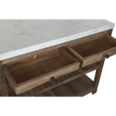 Mobile da cucina Home ESPRIT Bianco Naturale 120 x 60 x 97 cm 131 x 61