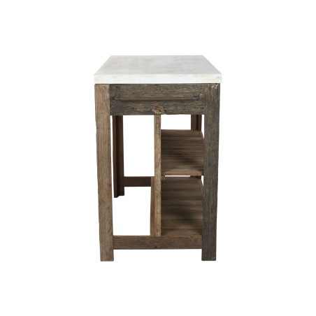 Kitchen furniture Home ESPRIT White Natural 120 x 60 x 97 cm 131 x 61,