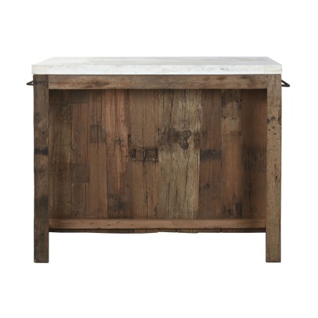 Kitchen furniture Home ESPRIT White Natural 120 x 60 x 97 cm 131 x 61,