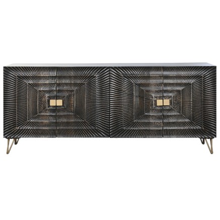Anrichte Home ESPRIT Metall Mango-Holz 177 x 45 x 75 cm 2