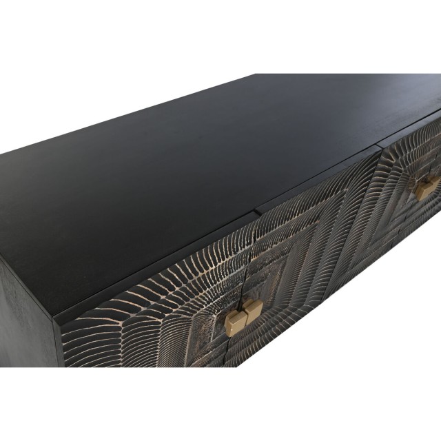 Buffet Home ESPRIT Métal Bois de manguier 177 x 45 x 75 cm