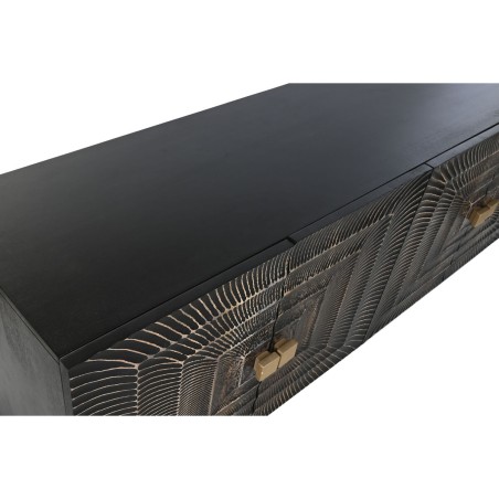 Sideboard Home ESPRIT Metal Mango wood 177 x 45 x 75 cm