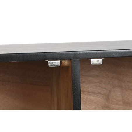 Aparador Home ESPRIT Negro Dorado Metal Madera de mango 81 x 45 x 75 c