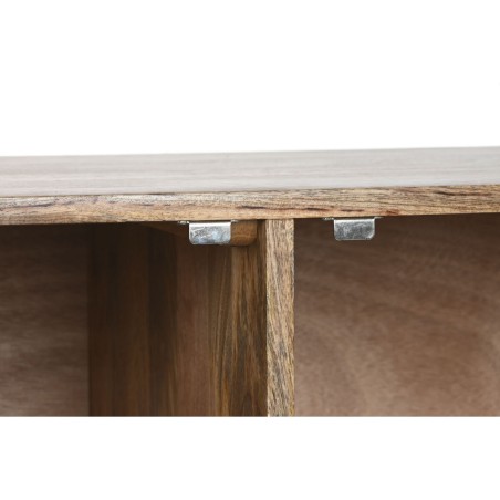 Buffet Home ESPRIT Doré Naturel Métal Bois de manguier 81 x 45 x 75