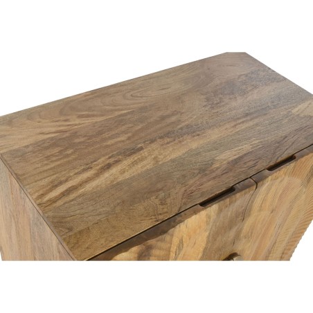 Buffet Home ESPRIT Doré Naturel Métal Bois de manguier 81 x 45 x 75