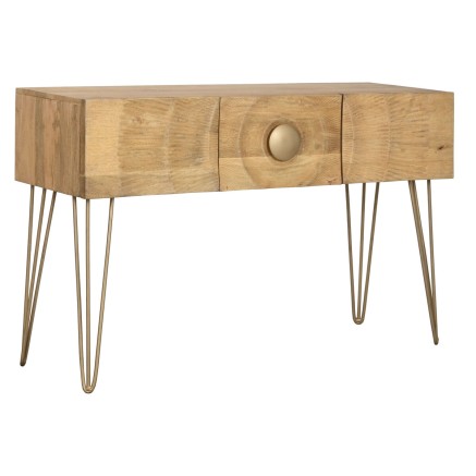 Ingresso Home ESPRIT Dorato 120 x 38 x 76 cm