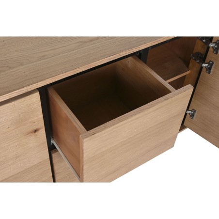 Aparador Home ESPRIT Metal Madera MDF 160 x 38 x 80 cm