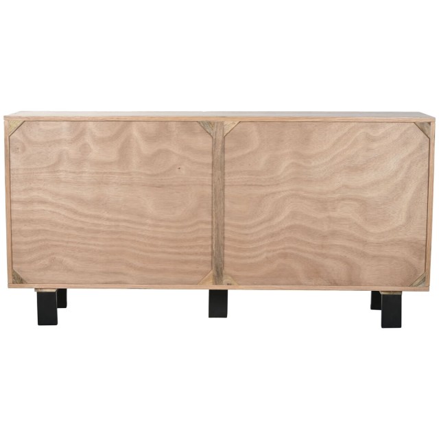Aparador Home ESPRIT Metal Madera MDF 160 x 38 x 80 cm