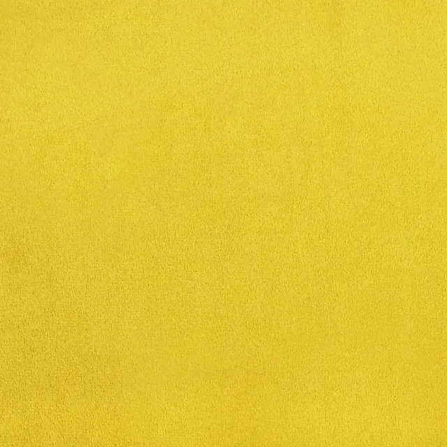 Chaises à manger lot de 2 Jaune moutarde Velours