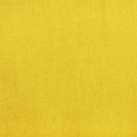 Chaises à manger lot de 2 Jaune moutarde Velours