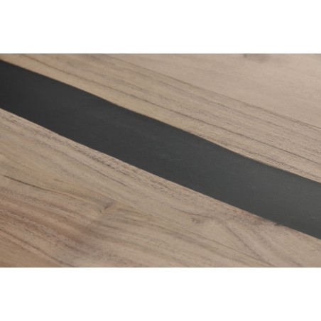 Esstisch Home ESPRIT Metall Akazienholz 200 x 100 x 76 cm