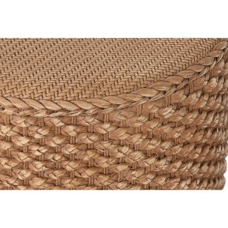 Side table Home ESPRIT Light brown 36,5 x 36,5 x 44 cm