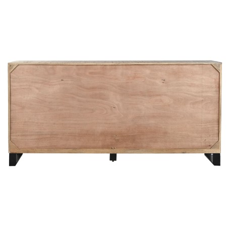 Caisson à Tiroirs Home ESPRIT Marron Noir Alpino 180 x 45 x 91 cm