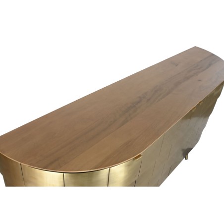 Credenza Home ESPRIT Dorato Ottone Legno di mango 197 x 46 x 85 cm