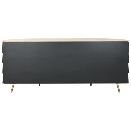 Aparador Home ESPRIT Dorado Latón Madera de mango 197 x 46 x 85 cm