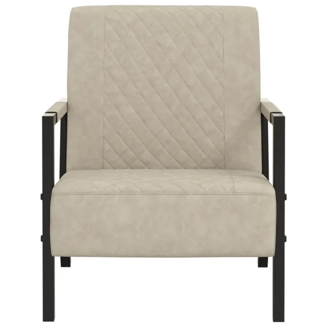 Fauteuil Gris clair Similicuir