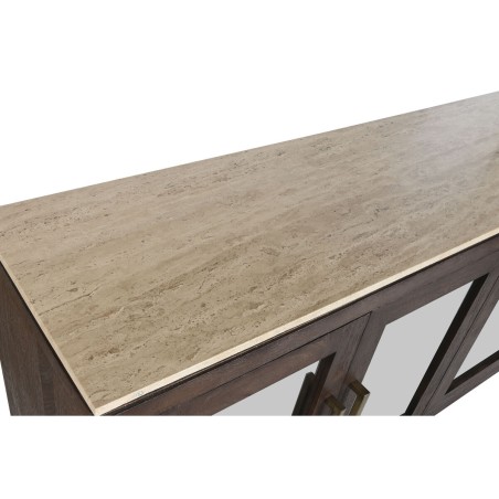 Aparador Home ESPRIT Mármol Madera de mango 180 x 40 x 85 cm