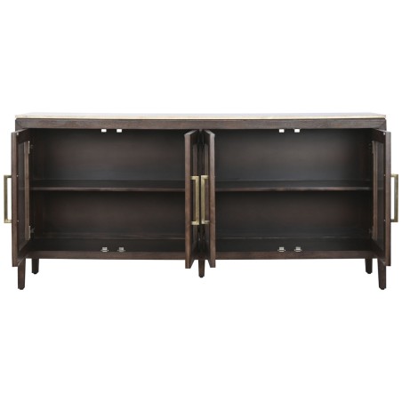 Credenza Home ESPRIT Marmo Legno di mango 180 x 40 x 85 cm