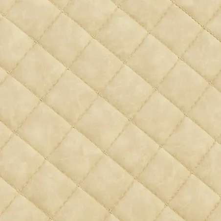 Chaise cantilever Crème Similicuir