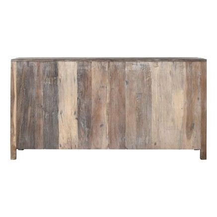 Sideboard Home ESPRIT White Brown Recycled Wood 170 x 40 x 90 cm 2